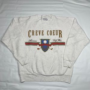Vintage 90’s Creve Coeur American Golf Wear Sweatshirt